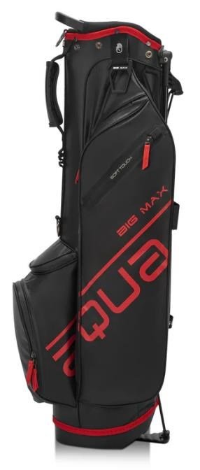 Big Max Aqua Seven H stand bag, czarno/czerwony