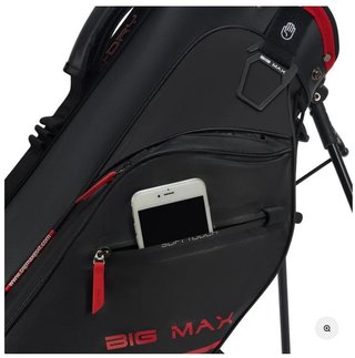 Big Max Aqua Seven H stand bag, czarno/czerwony