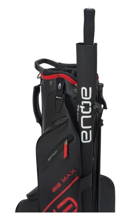 Big Max Aqua Seven H stand bag, czarno/czerwony