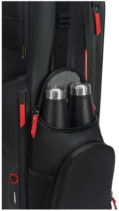 Big Max Aqua Seven H stand bag, czarno/czerwony