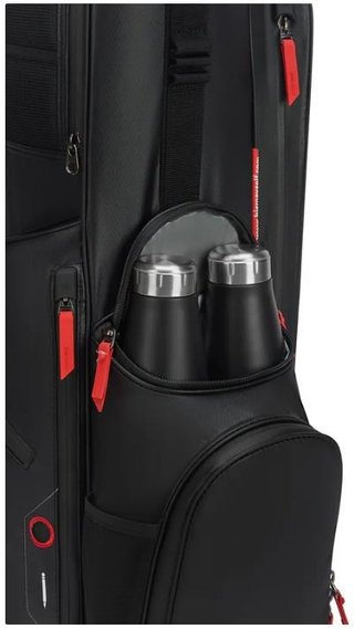 Big Max Aqua Seven H stand bag, czarno/czerwony