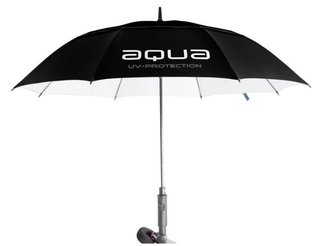 Big Max Aqua UV parasol golfowy, czarno/szary