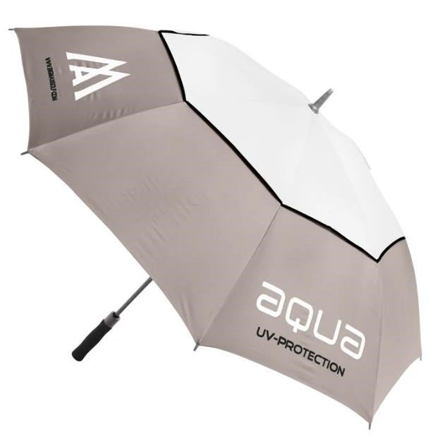Big Max Aqua UV parasol golfowy, taupe/white/black
