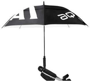 Big Max I-Dry Aqua XL UV parasol golfowy 68", czarno/szary