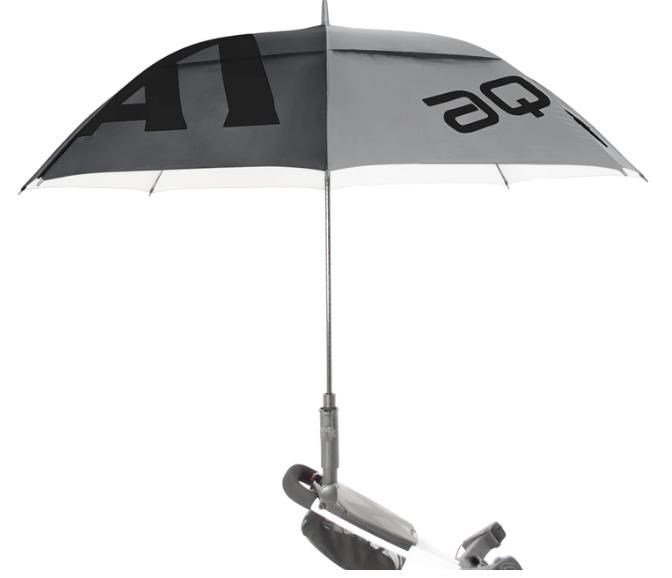 Big Max I-Dry Aqua XL UV parasol golfowy 68", szaro/czarny