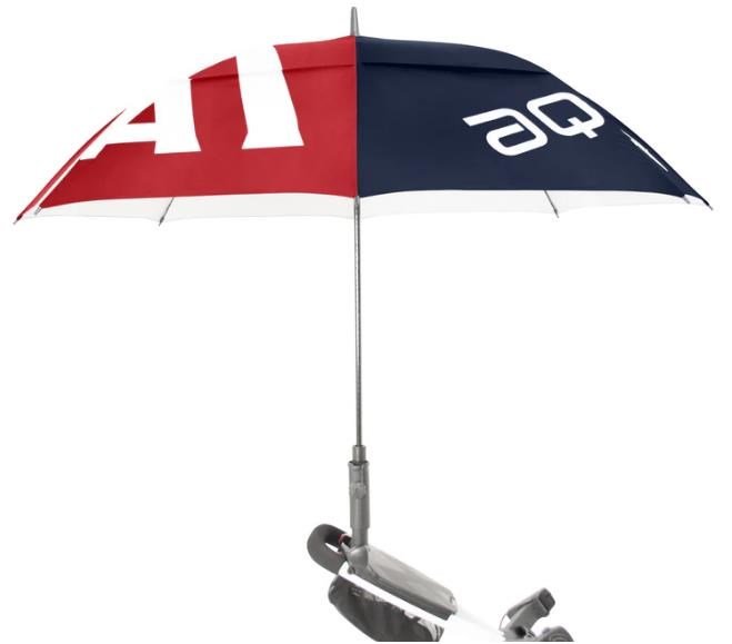 Big Max I-Dry Aqua XL UV parasol golfowy 68", granatowo/czerwony