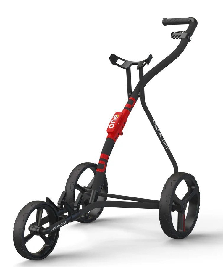Wishbone One wózek golfowy, czerwony