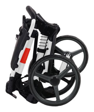 Wishbone Cube Two wózek golfowy, biało/czerwony