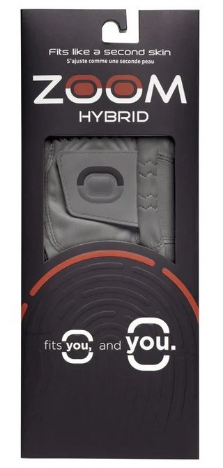 Zoom Hybrid męska rękawiczka golfowa, szara