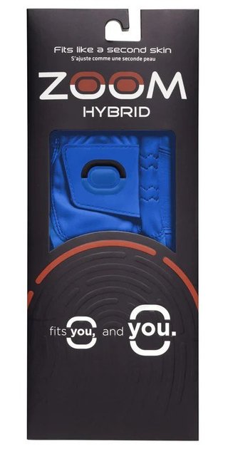 Zoom Hybrid męska rękawiczka golfowa, niebieskie