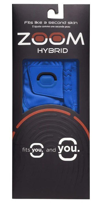 Zoom Hybrid męska rękawiczka golfowa, niebieskie