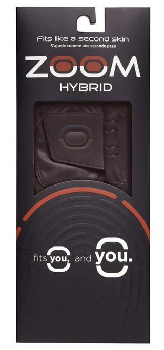 Zoom Hybrid męska rękawiczka golfowa, brązowa