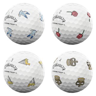 Callaway Limited Edition Chrome Tour Major Series: July Major piłki golfowe 2026 (12 balls)