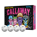 Callaway Chrome Tour Truvis piłki golfowe 2026 (12 szt.), Halloween