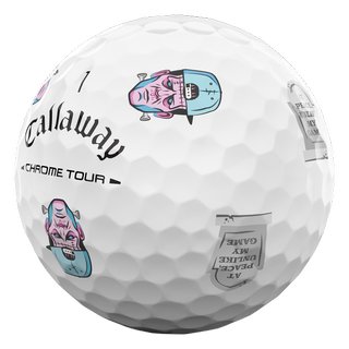 Callaway Chrome Tour Truvis piłki golfowe 2026 (12 szt.), Halloween
