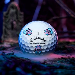 Callaway Chrome Tour Truvis piłki golfowe 2026 (12 szt.), Halloween
