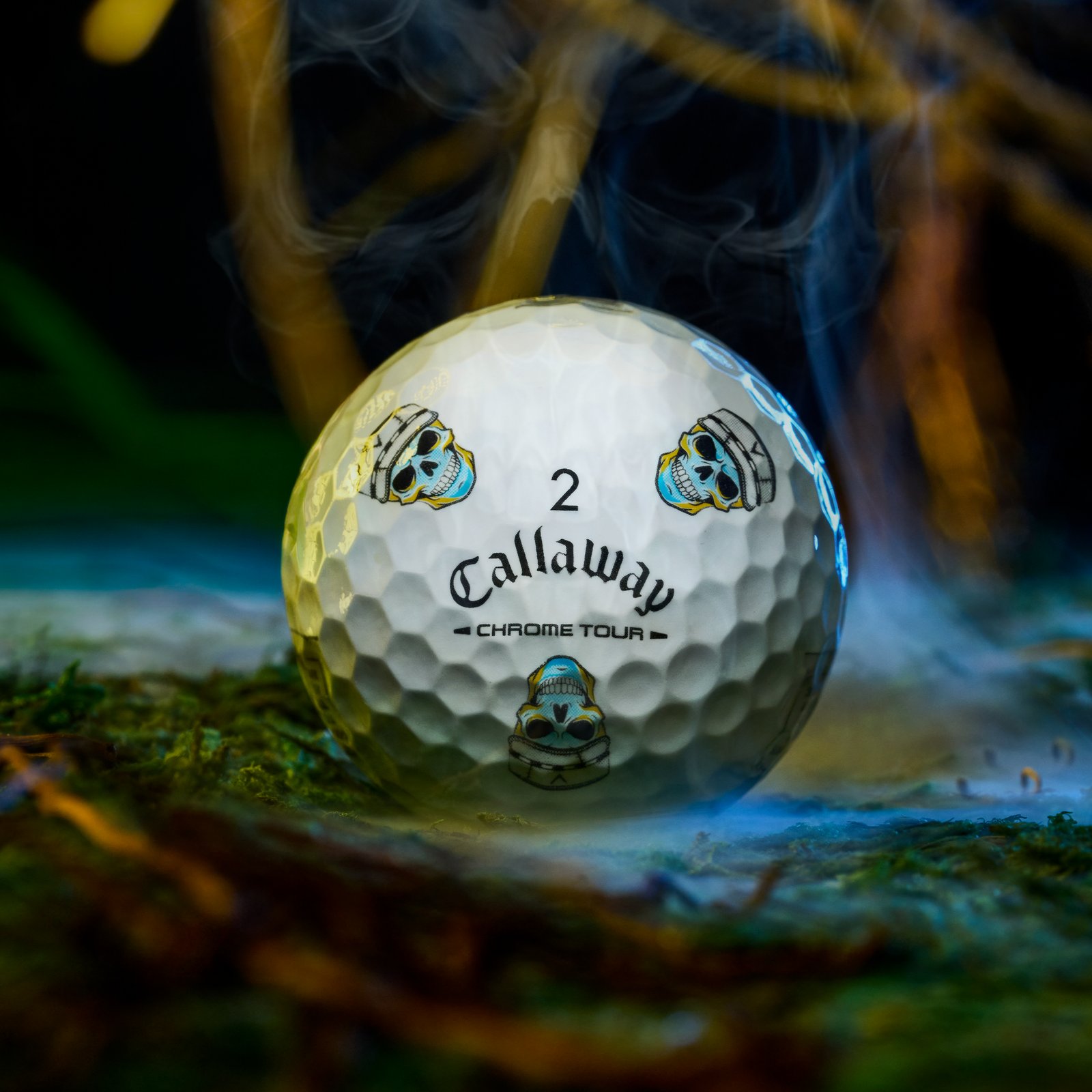 Callaway Chrome Tour Truvis piłki golfowe 2026 (12 szt.), Halloween