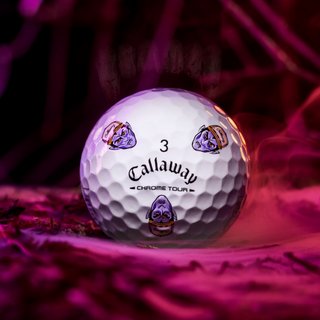 Callaway Chrome Tour Truvis piłki golfowe 2026 (12 szt.), Halloween