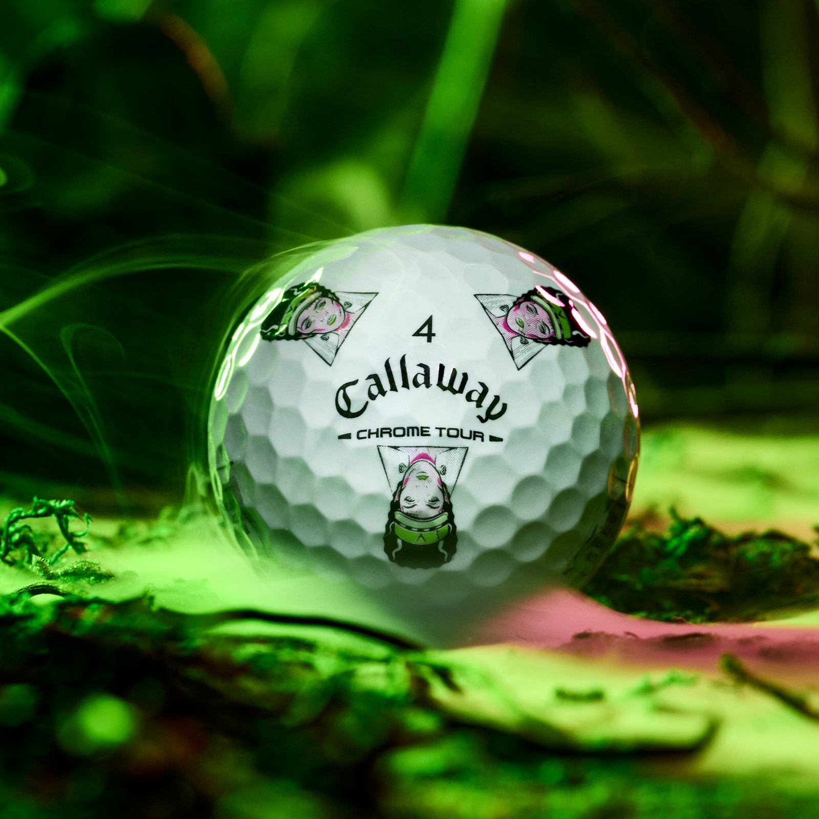 Callaway Chrome Tour Truvis piłki golfowe 2026 (12 szt.), Halloween