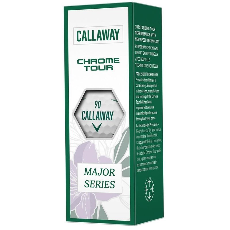 LIMITED - Callaway Chrome Tour April Major Series piłki golfowe
