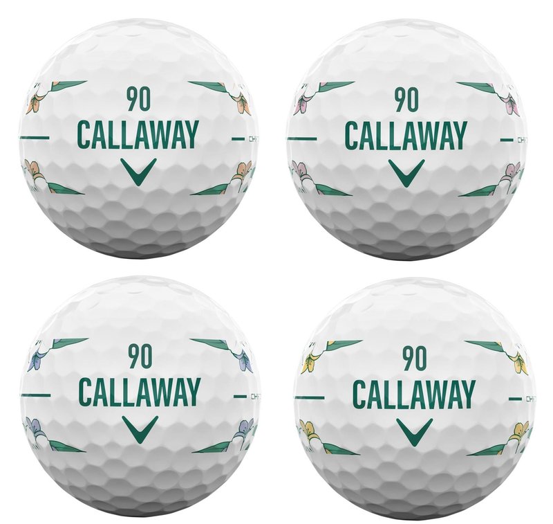 LIMITED - Callaway Chrome Tour April Major Series piłki golfowe