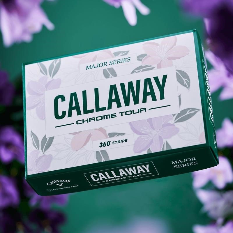 LIMITED - Callaway Chrome Tour April Major Series piłki golfowe