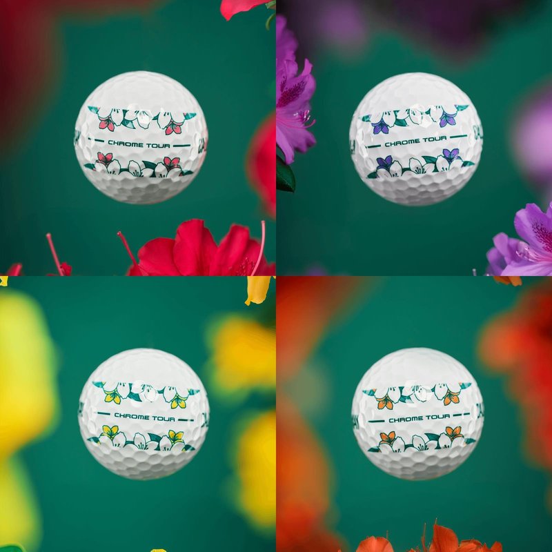 LIMITED - Callaway Chrome Tour April Major Series piłki golfowe