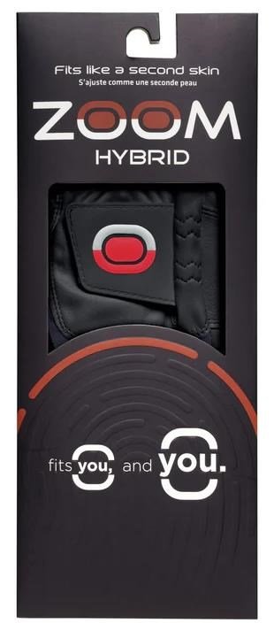 Zoom Hybrid męska rękawiczka golfowa, czarna