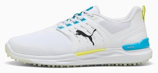 Puma Ignite Elevate 2 męskie buty golfowe, white/speed blue/apple spritz