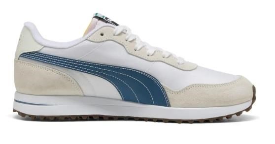 Puma Helsinki G męskie buty golfowe, white/dark indigo