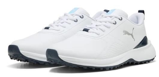 Puma Fusion Grip 6 Evo męskie buty golfowe, biało/szare
