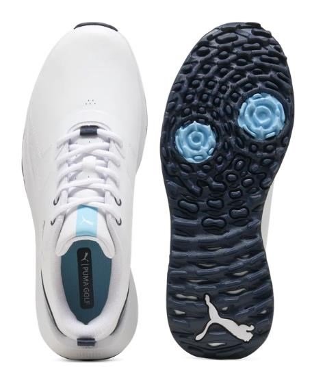 Puma Fusion Grip 6 Evo męskie buty golfowe, biało/szare
