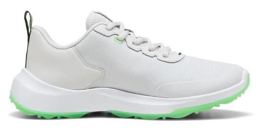 Puma Gruve Sport Junior obuwie dla dzieci, white/fluro green pes