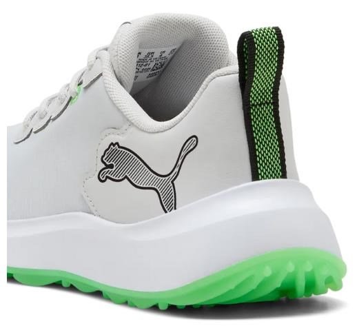 Puma Gruve Sport Junior obuwie dla dzieci, white/fluro green pes