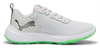 Puma Gruve Sport Junior obuwie dla dzieci, white/fluro green pes