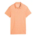Puma Cloudspun Wavey damskie polo, melon glow
