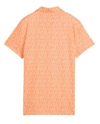 Puma Cloudspun Wavey damskie polo, melon glow