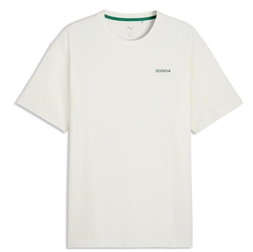 Puma 30904 T-Shirt męskie polo, białe