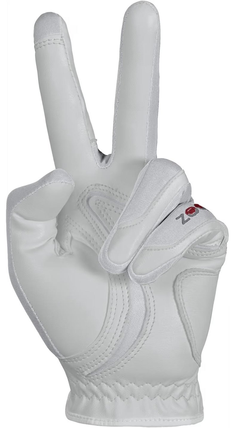 Zoom Hybrid damska rękawiczka golfowa, biała