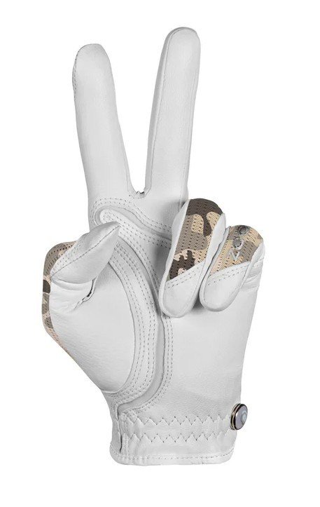 Zoom Sun Style Powernet damska rękawiczka golfowa, biało/beżowy kamuflaż