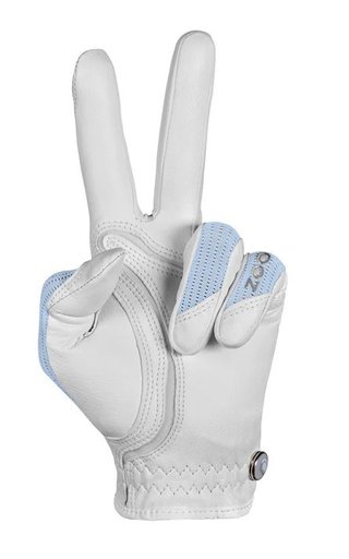 Zoom Sun Style Powernet damska rękawiczka golfowa, biało/niebieska