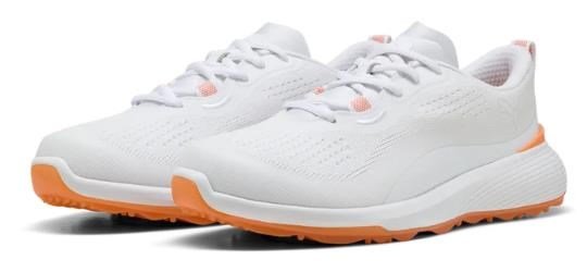 Puma Gruve Sport damskie buty golfowe, warm white/melon glow
