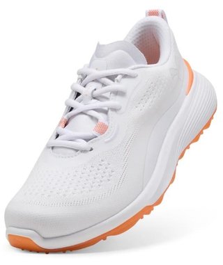 Puma Gruve Sport damskie buty golfowe, warm white/melon glow