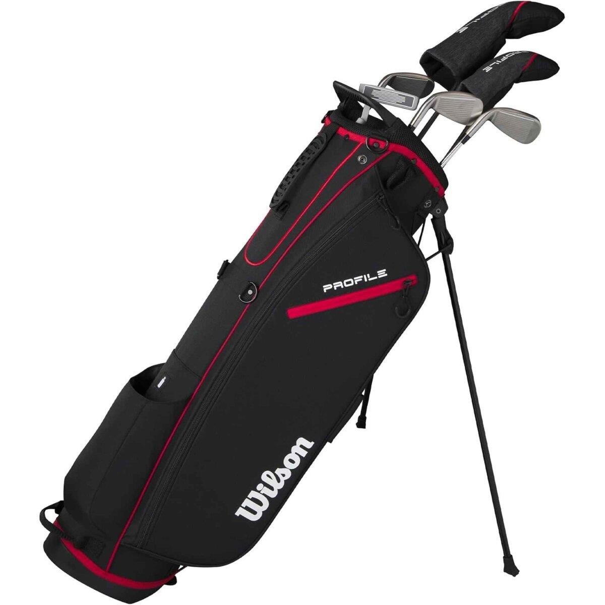 Wilson Profile męski półzestaw golfowy, grafit, lewy