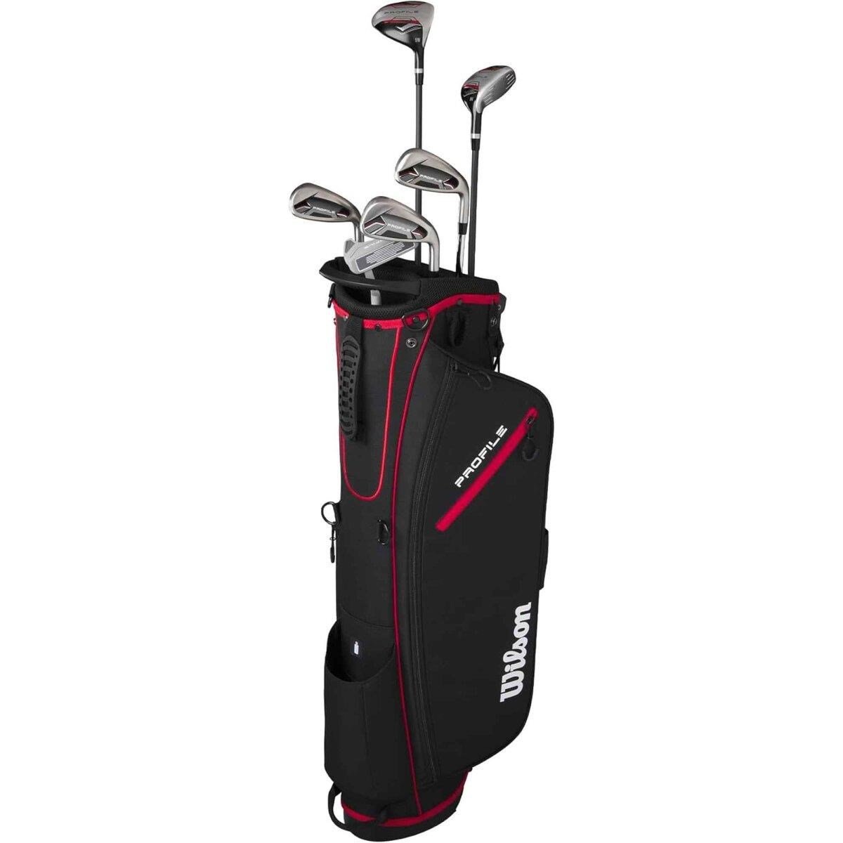 Wilson Profile męski półzestaw golfowy, grafit, lewy