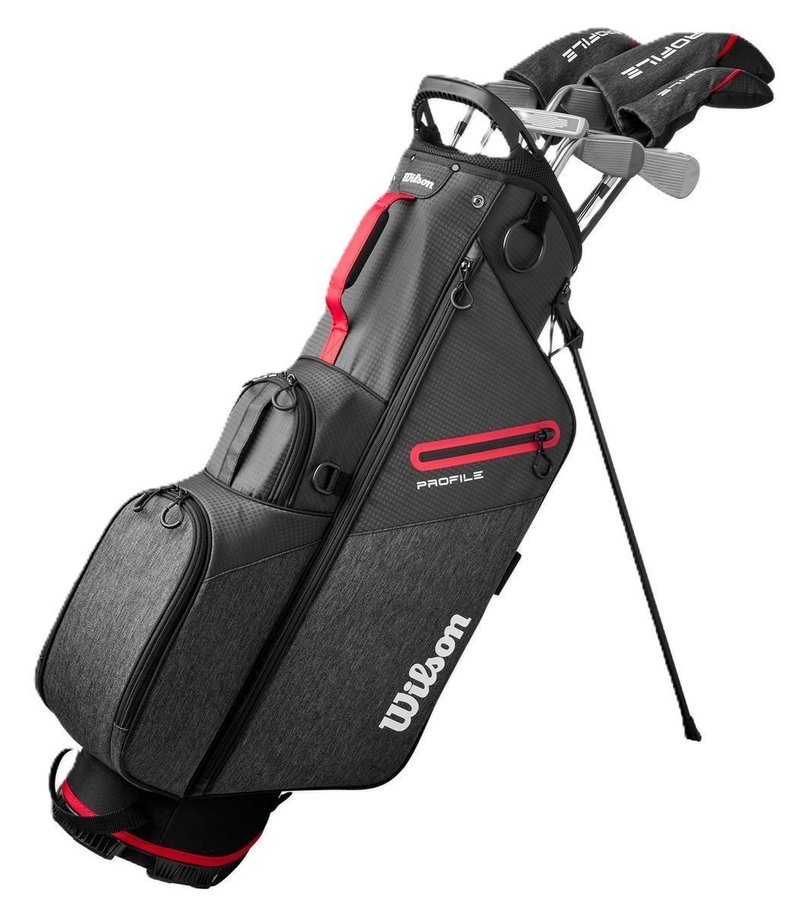Wilson Profile męski zestaw golfowy, stal, prawy