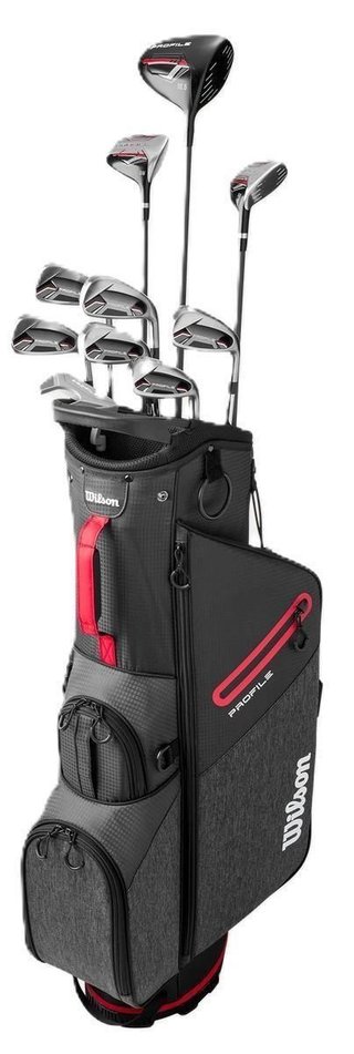 Wilson Profile męski zestaw golfowy, grafit, prawy