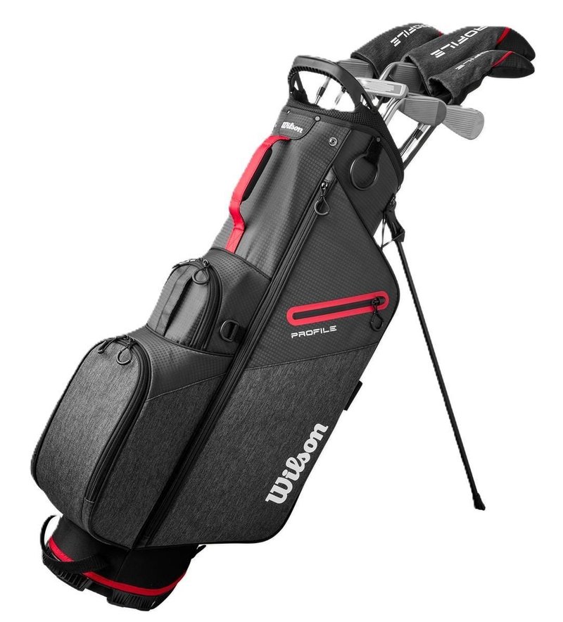 Wilson Profile męski zestaw golfowy, grafit, prawy, +1"