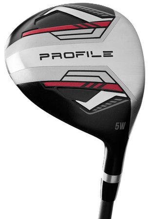 Wilson Profile męski zestaw golfowy, grafit, prawy, +1"