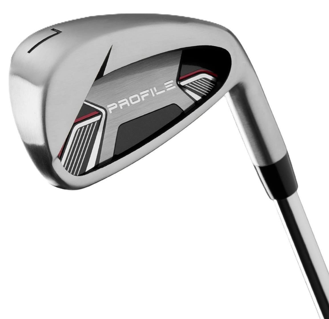 Wilson Profile męski zestaw golfowy, grafit, prawy, +1"